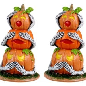 Pumpkin Snowmen