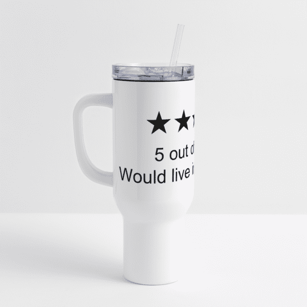 5 Star Village Travel Mug - Image 3