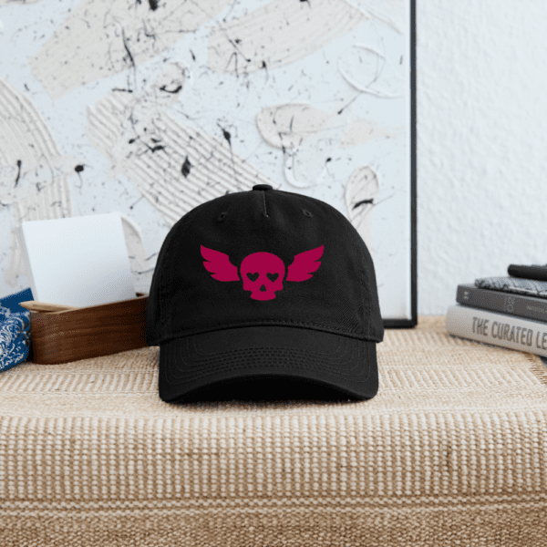 Winged Skull Baseball Cap - Image 2