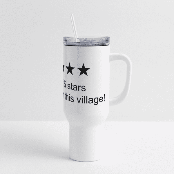 5 Star Village Travel Mug - Image 4